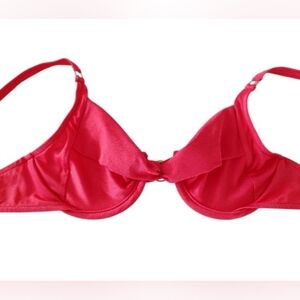 VENUS Draped Ring Underwire Bikini Top - Sunset Pink, Size B